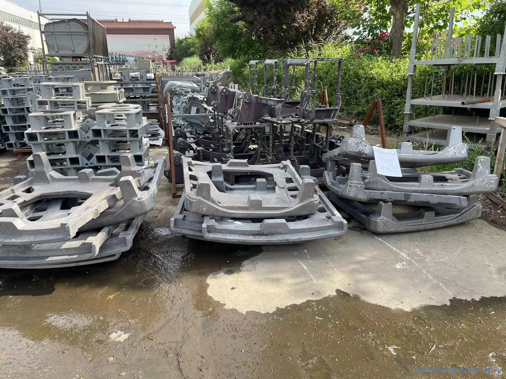 Counterweight iron for Type 28 small excavator