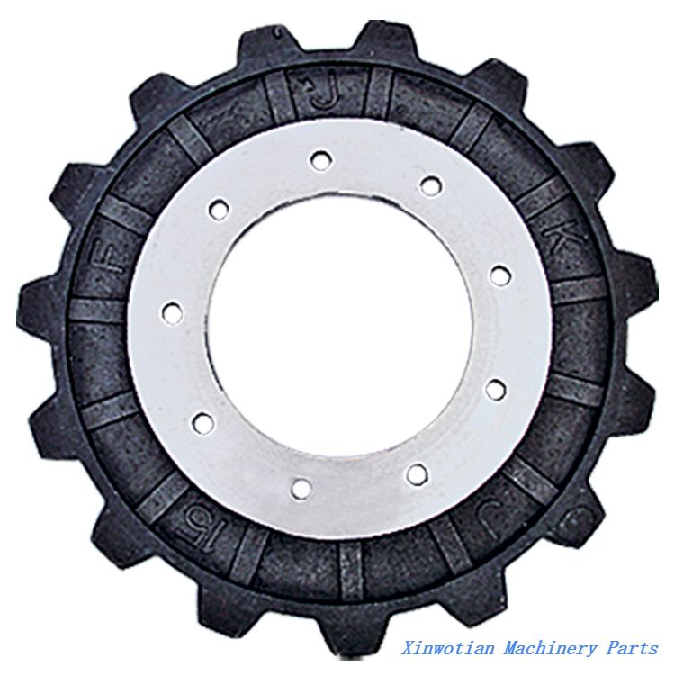 OEM Components for assembling tracked tractors