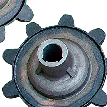 Applicable to track driving wheel on world combine harvester 