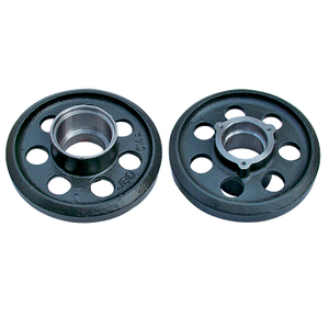 Idlers used in rubber track chassis Harvester guide wheel 