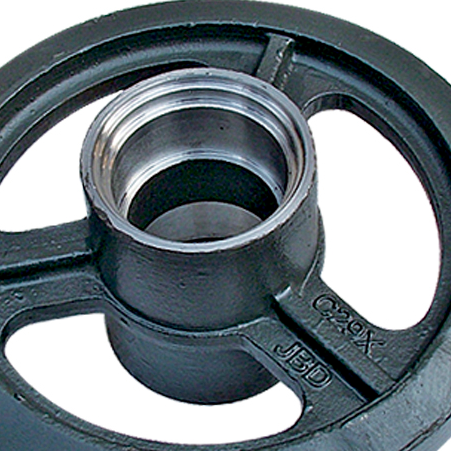 Track guide wheel for World combine harvester various types