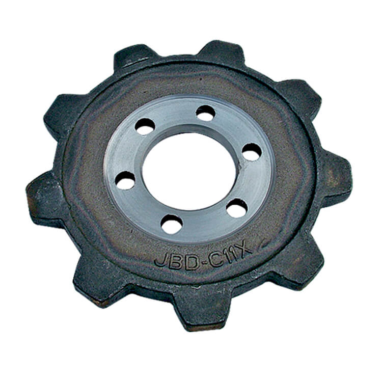 The driving wheel of the track chassis of the world harvester OEM