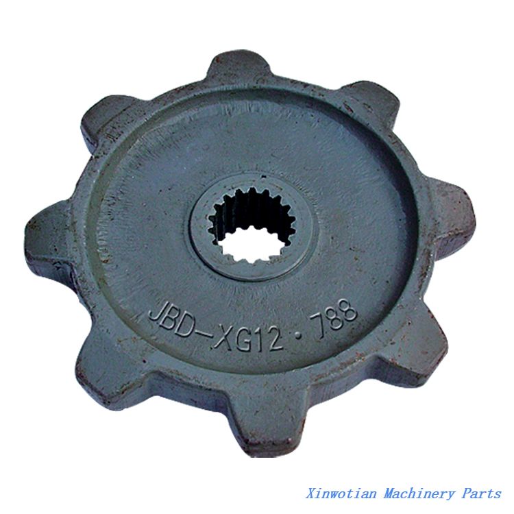 Track mechanical drive wheel OEM Casting agricultural machinery spare parts